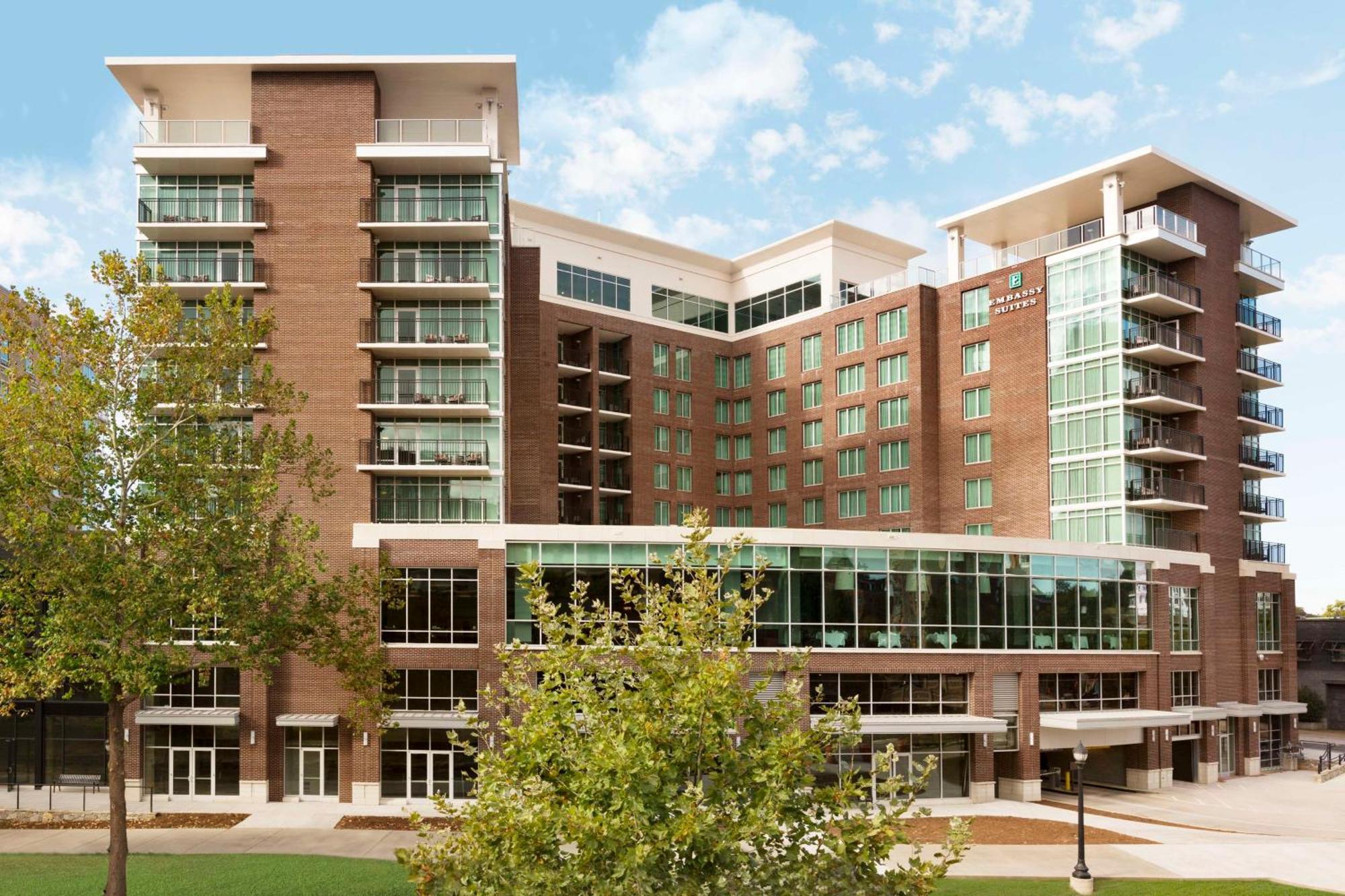Embassy Suites By Hilton Greenville Downtown Riverplace Esterno foto